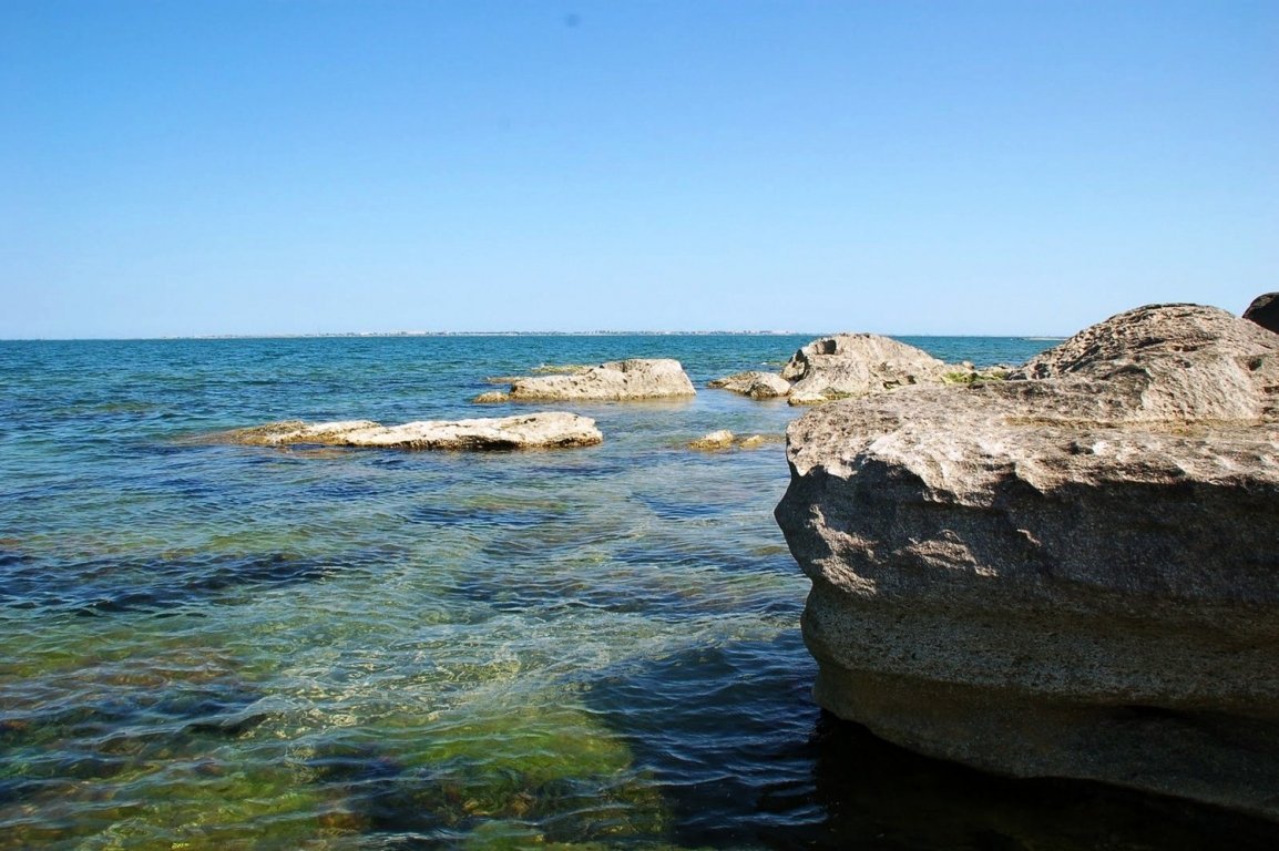 Азербайджан берег Каспийского моря