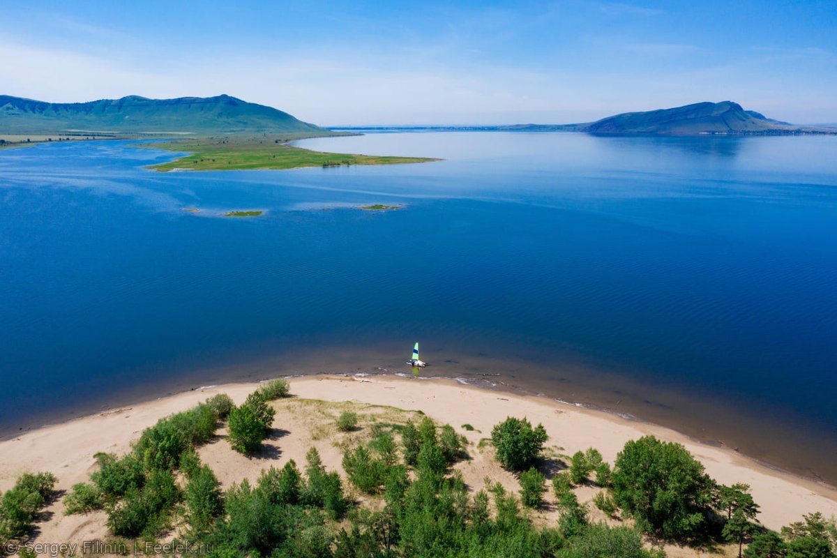 Тубинский залив Красноярского моря