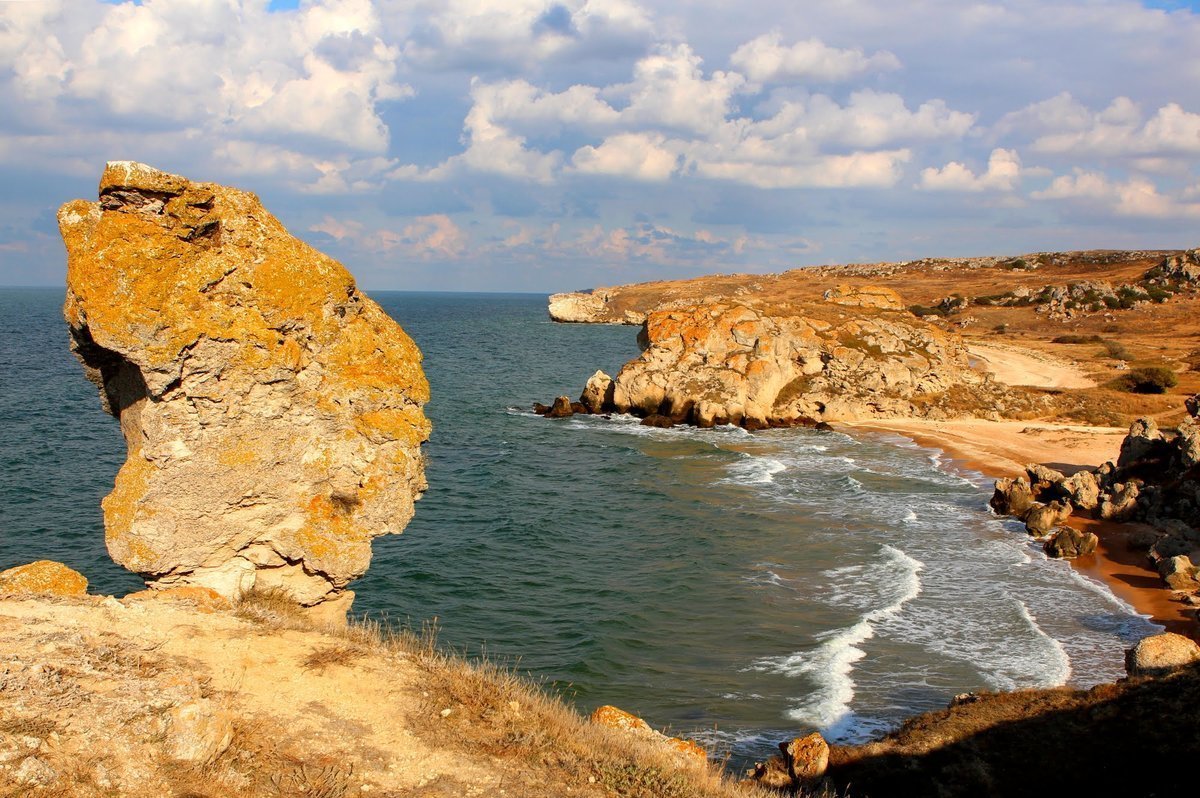 Керчь Азовское море Генеральские пляжи
