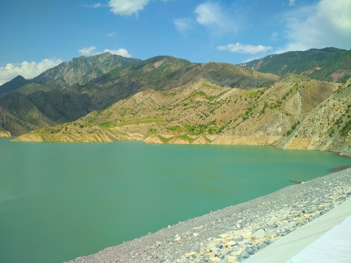 Талимарджанское водохранилище Узбекистан
