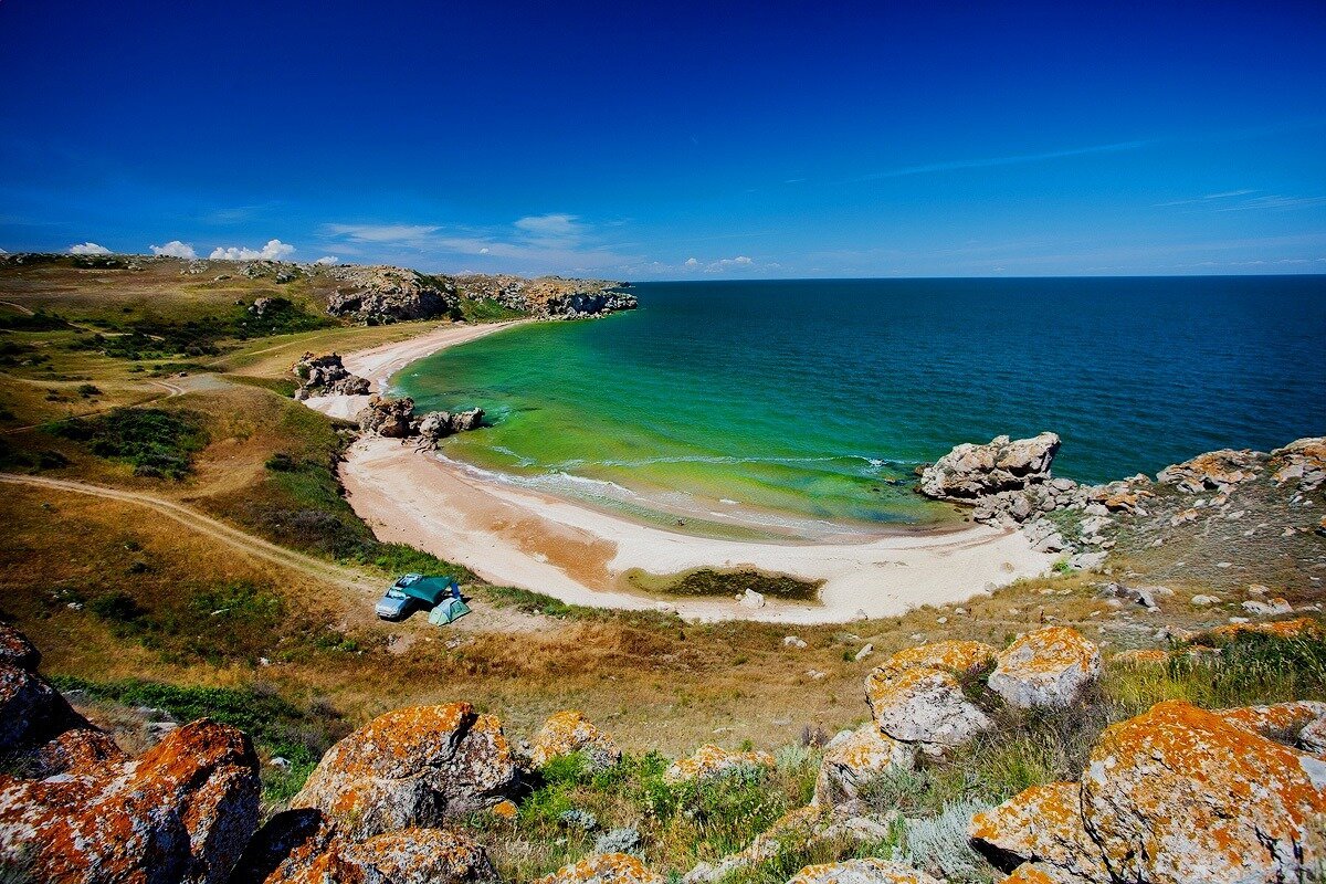 Караларские пляжи Крыма