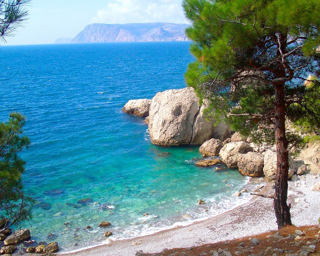 Пляжи Южного берега Крыма