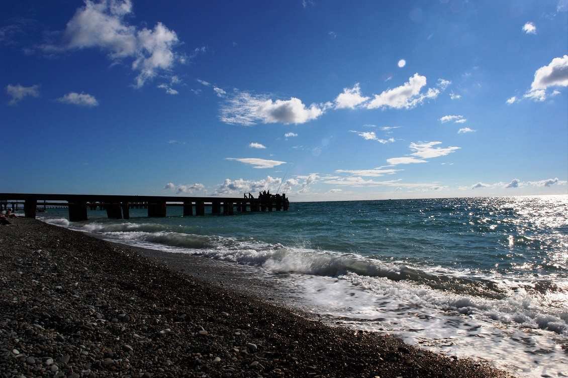 Сочи Лазаревское море