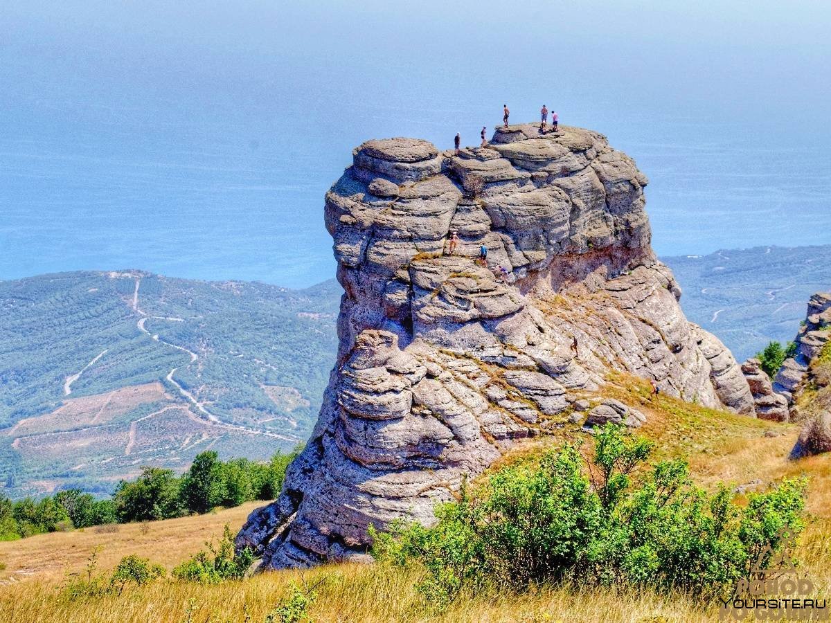 В Севастополе Орлиная гора