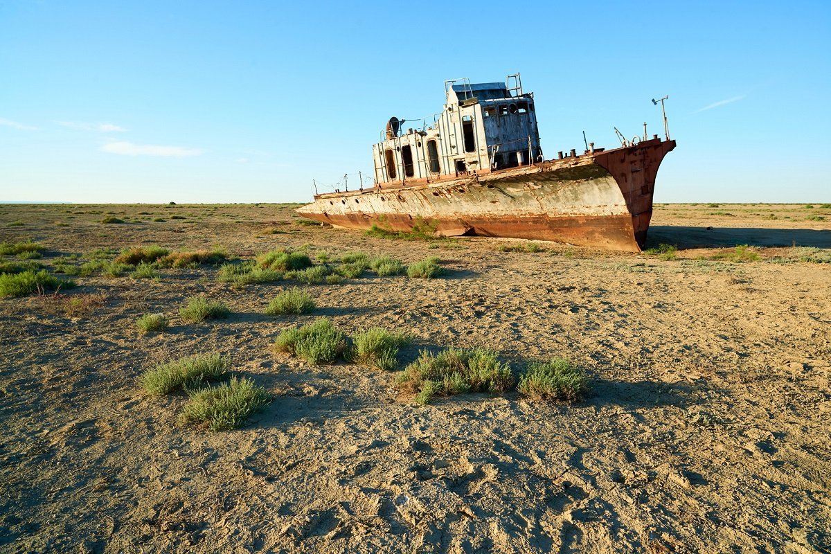 Аральское море панорама
