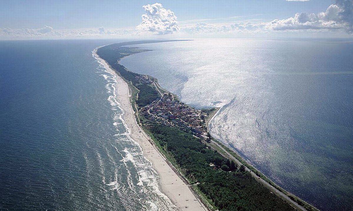 Балтийское море Куршская коса