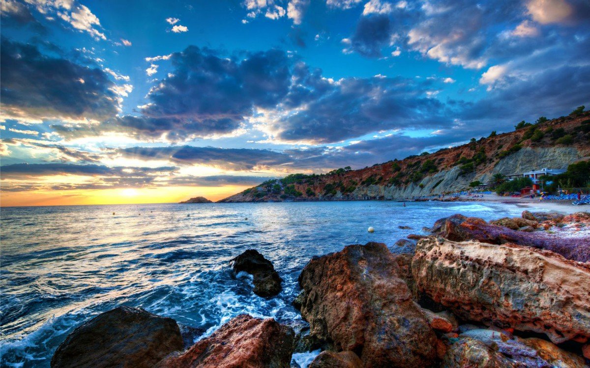 Красивая природа море