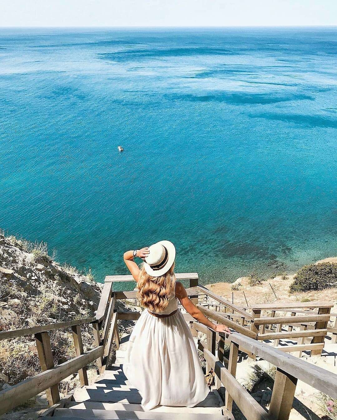Крым море девушки