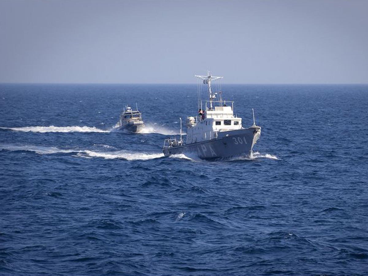 Суда на Каспийском море