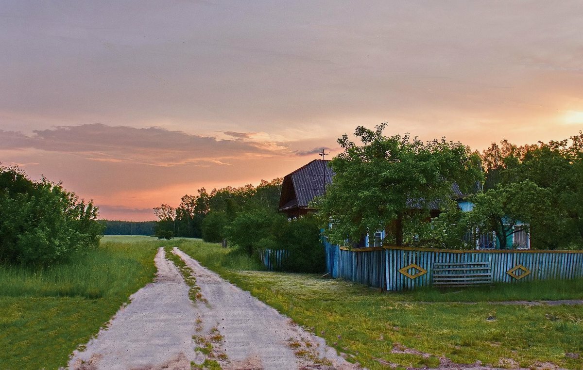 Деревня Сербишино природа