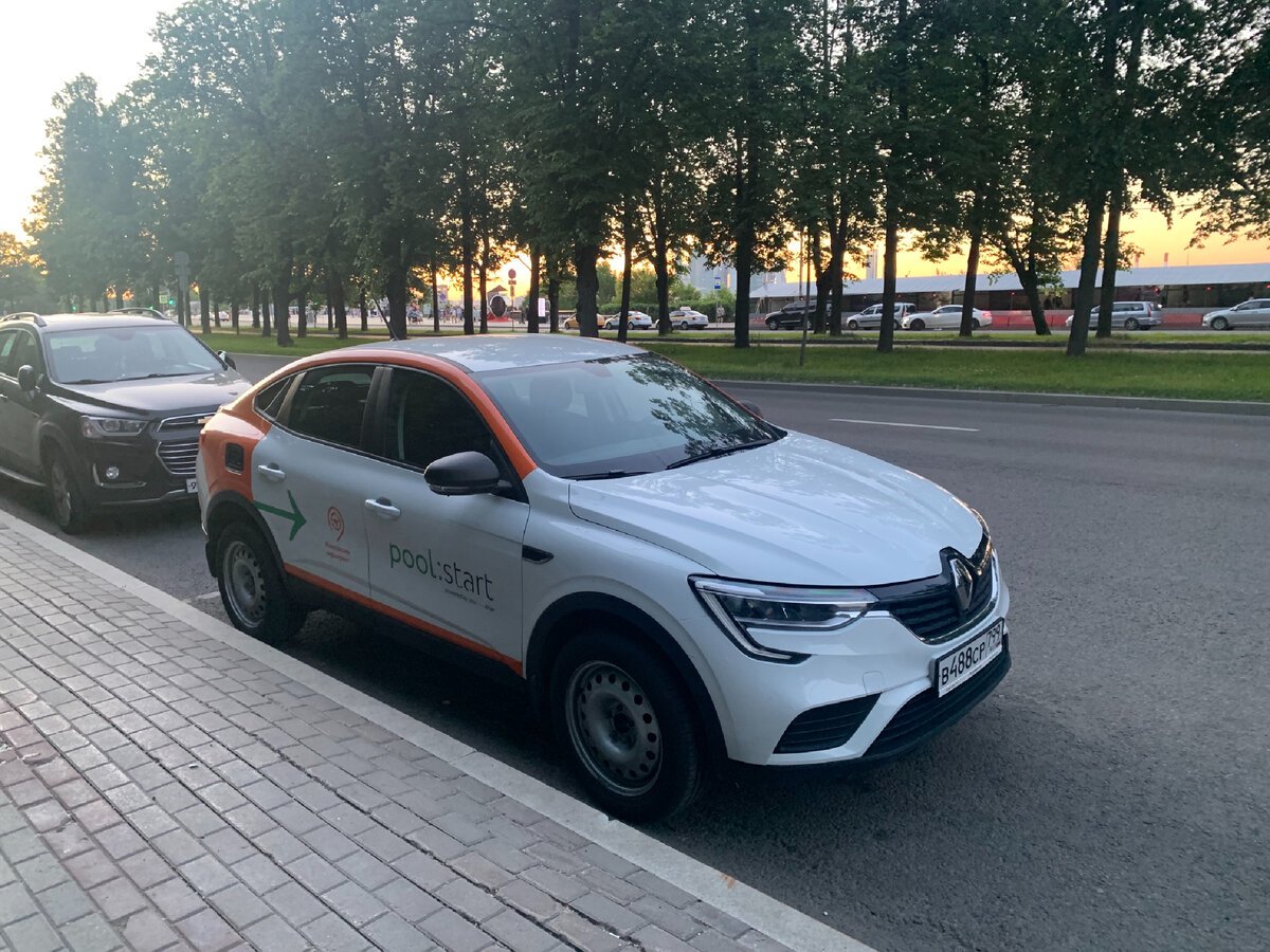 Renault Arkana в каршеринге
