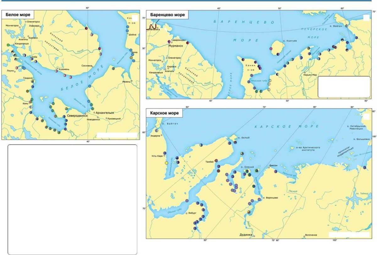 Карское море самое холодное