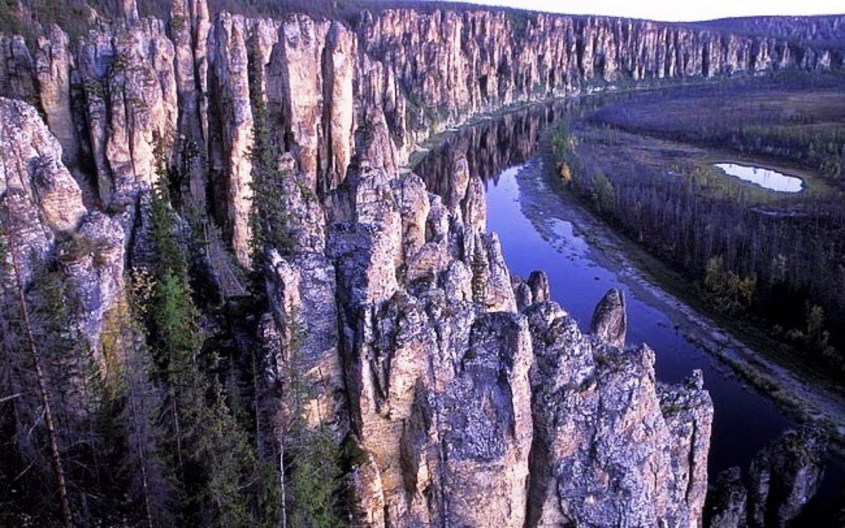 Саха Якутия Ленские столбы