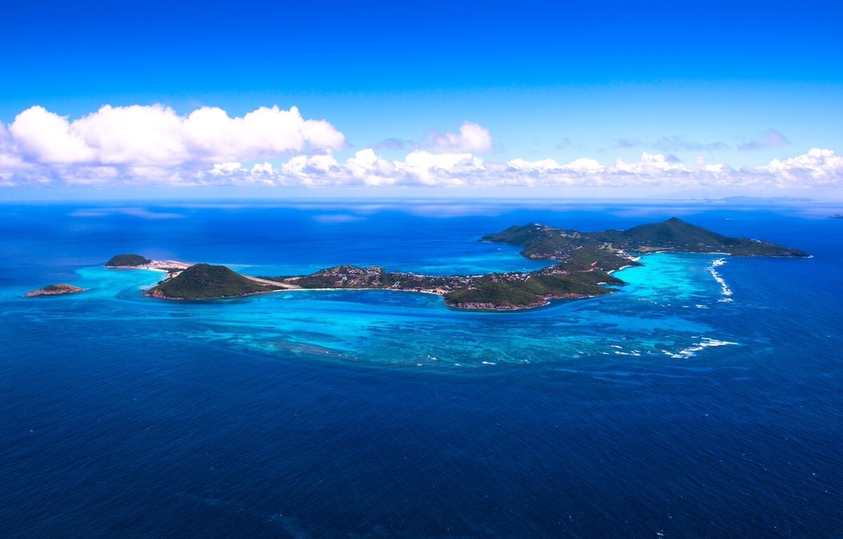 Остров сент-Винсент в Карибском море