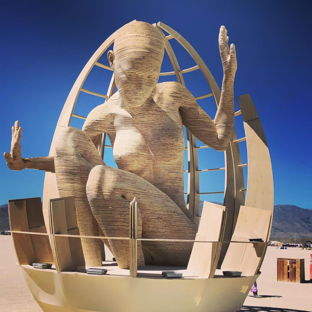 Арт-фестиваля Burning man 2019