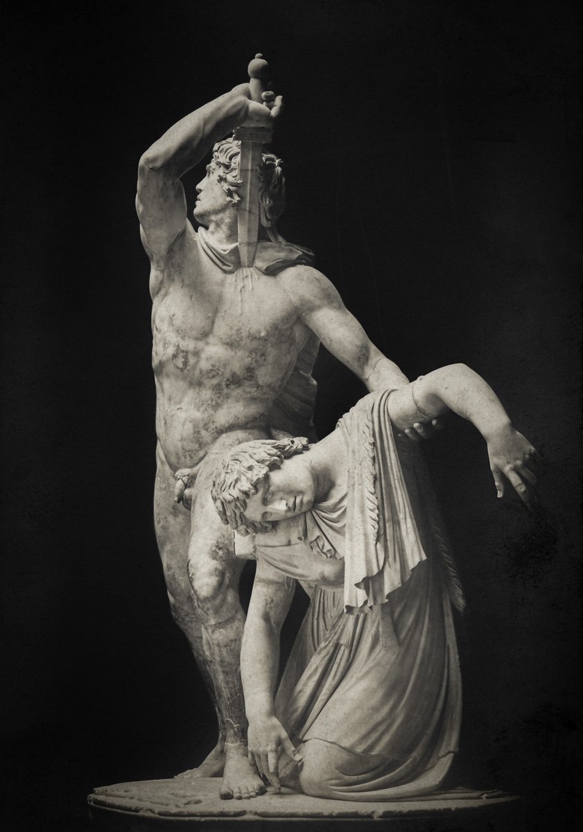 «Галл, убивающий себя и свою жену» (Пергам, II В. до н.э.).