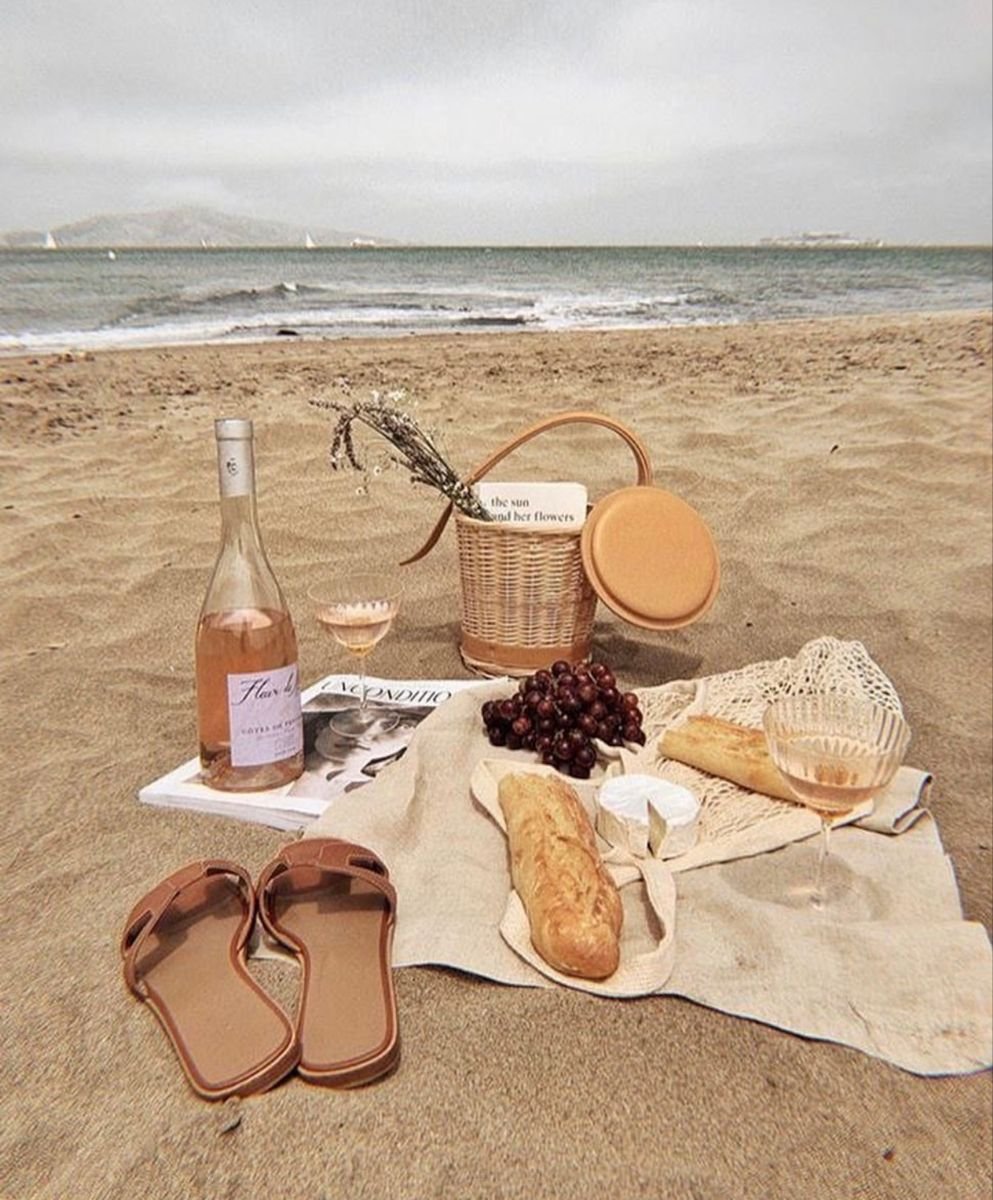 Эстетика Beach пикник