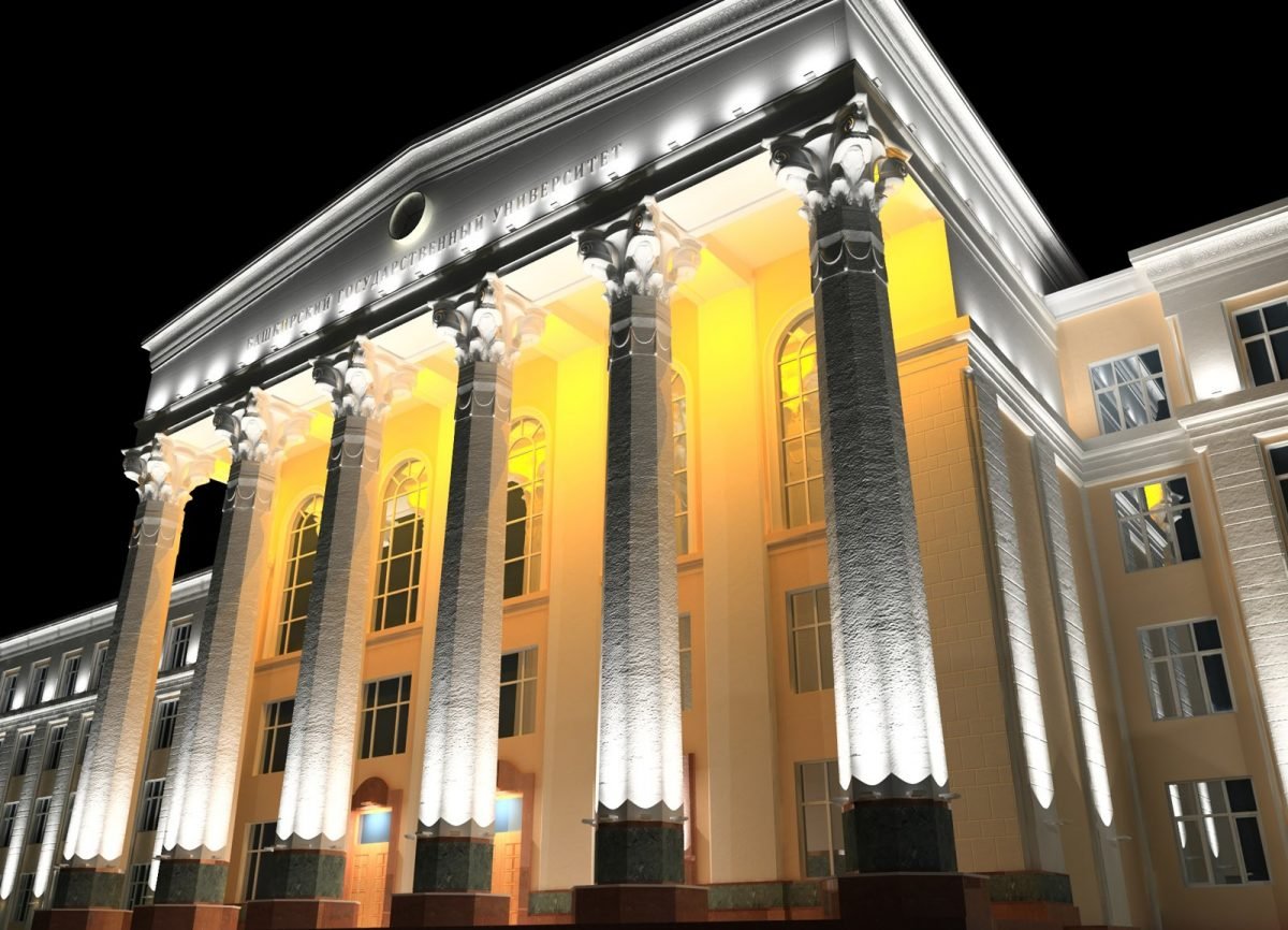 Декоративная подсветка зданий