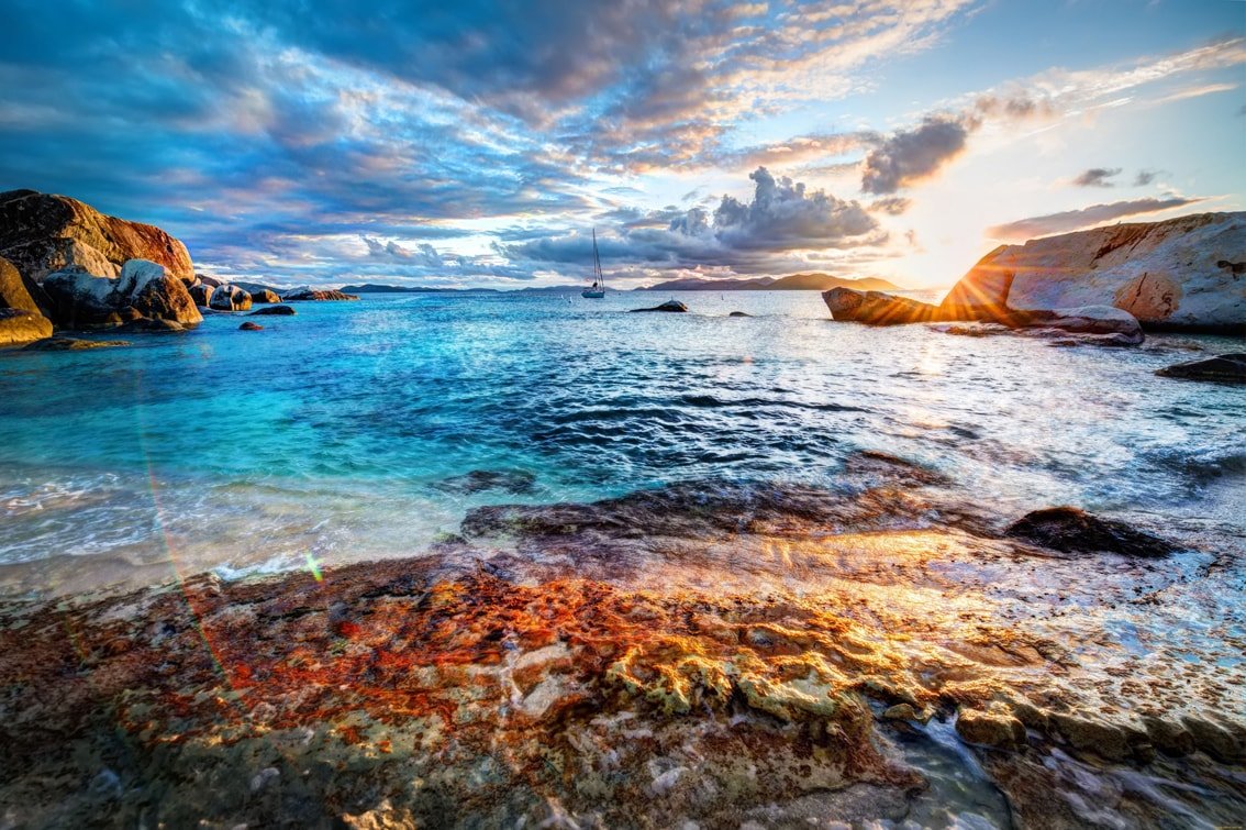 Красивые морские пейзажи