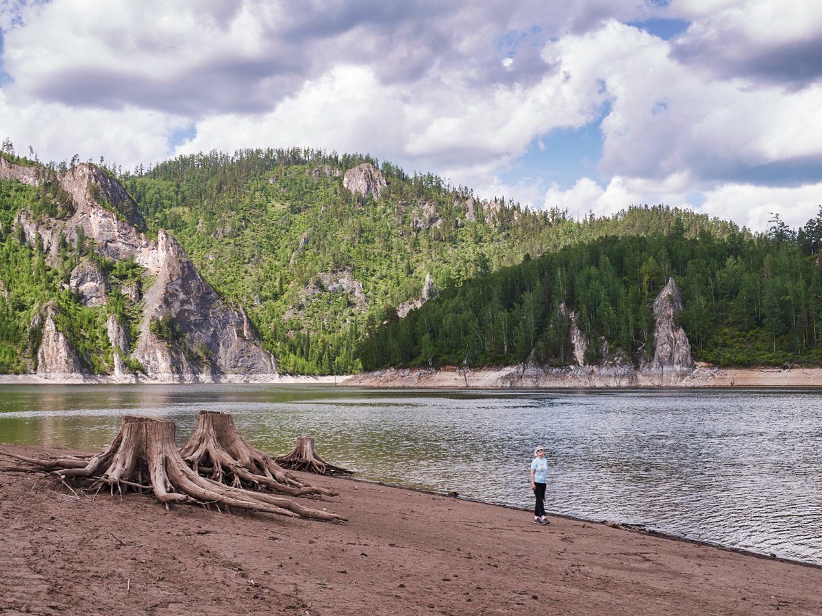 Бирюсинский залив Красноярское море