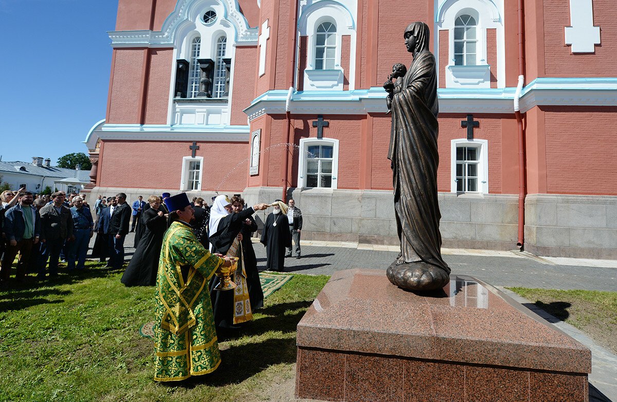 Валаам памятник Валаамской Божьей