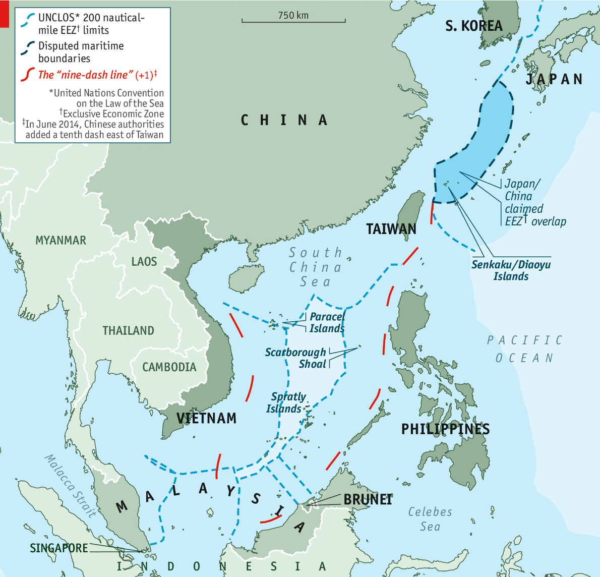 Акватория Южно китайского моря