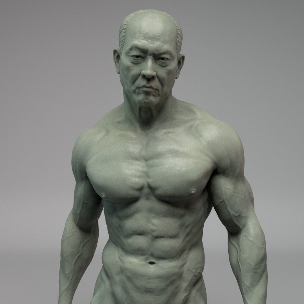 Sculpture man
