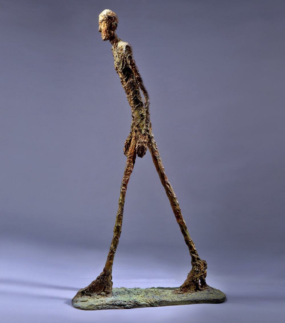 Альберто Джакометти шагающий человек 1960