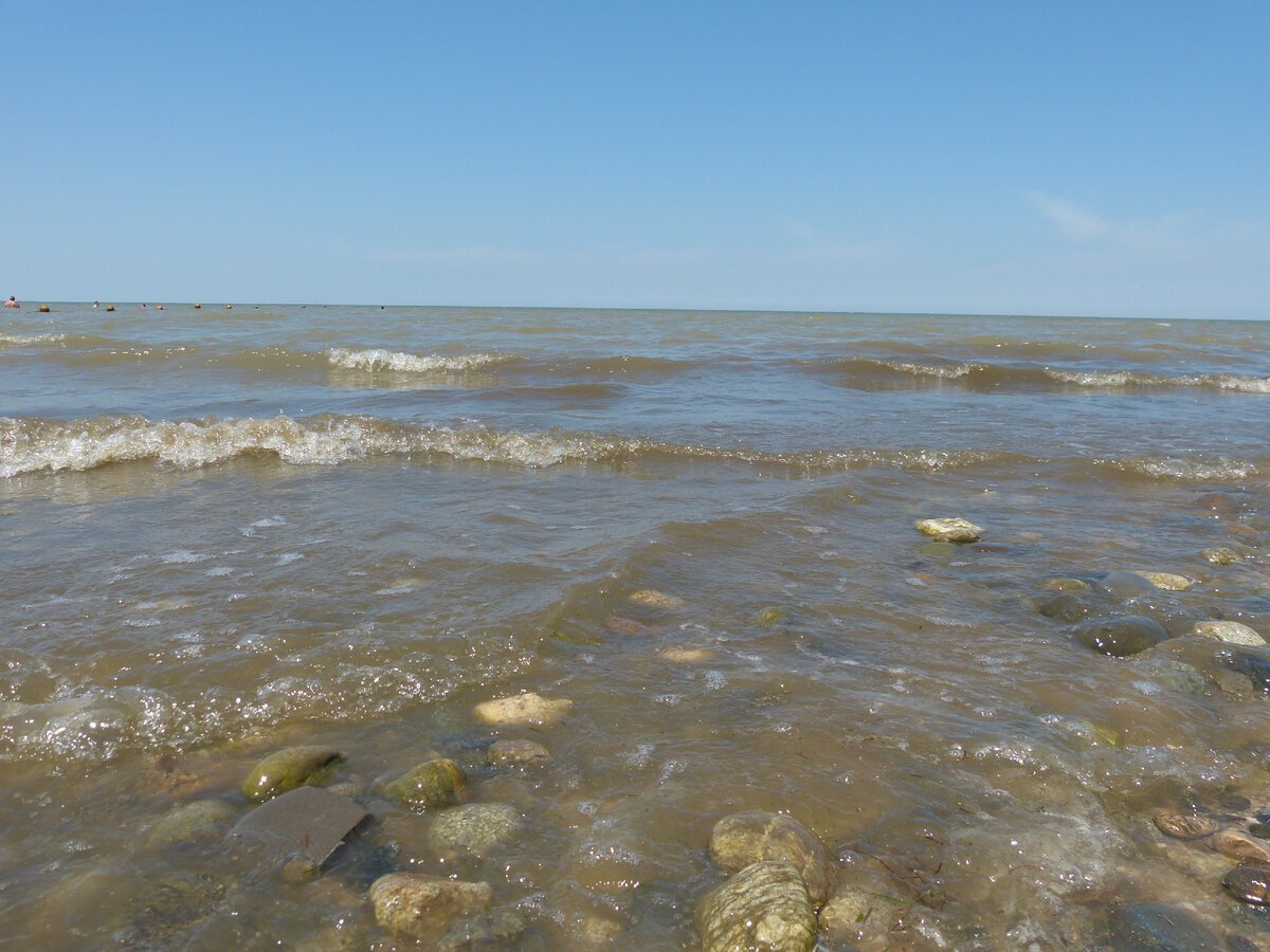 Азовское море прозрачность
