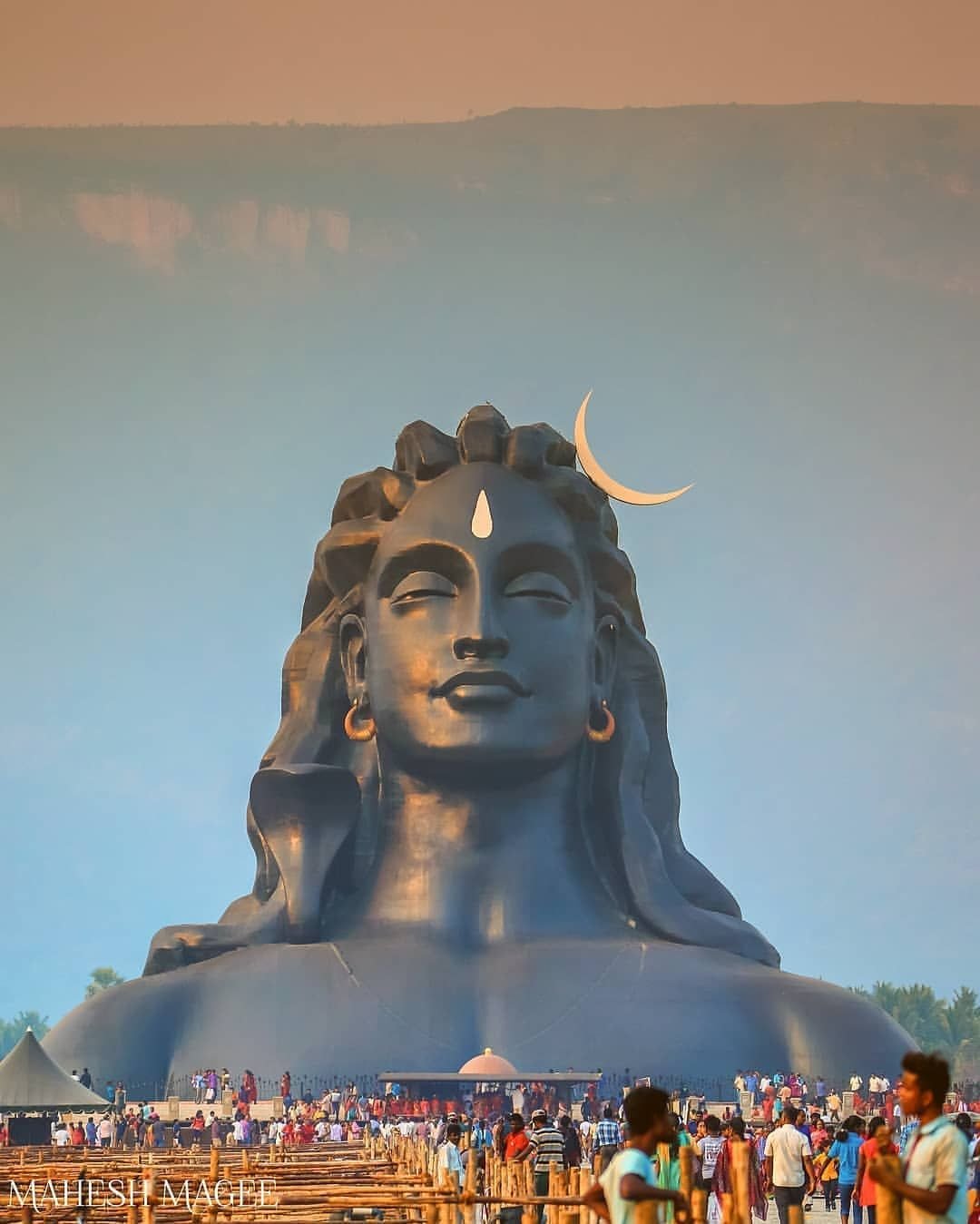 Adiyogi Шива статуя