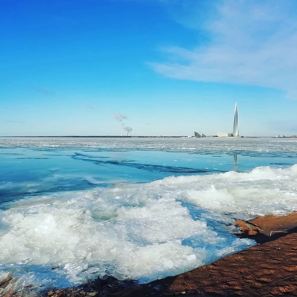 Финский залив в Санкт-Петербурге