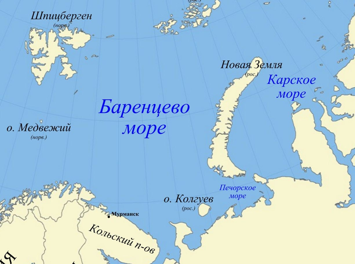 Остров Колгуев Баренцево море