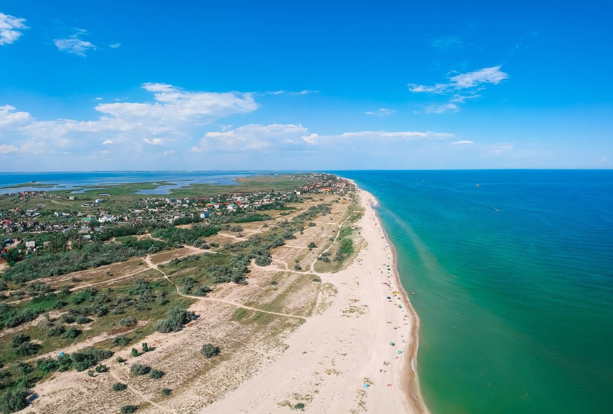 Песочное Крым Азовское море