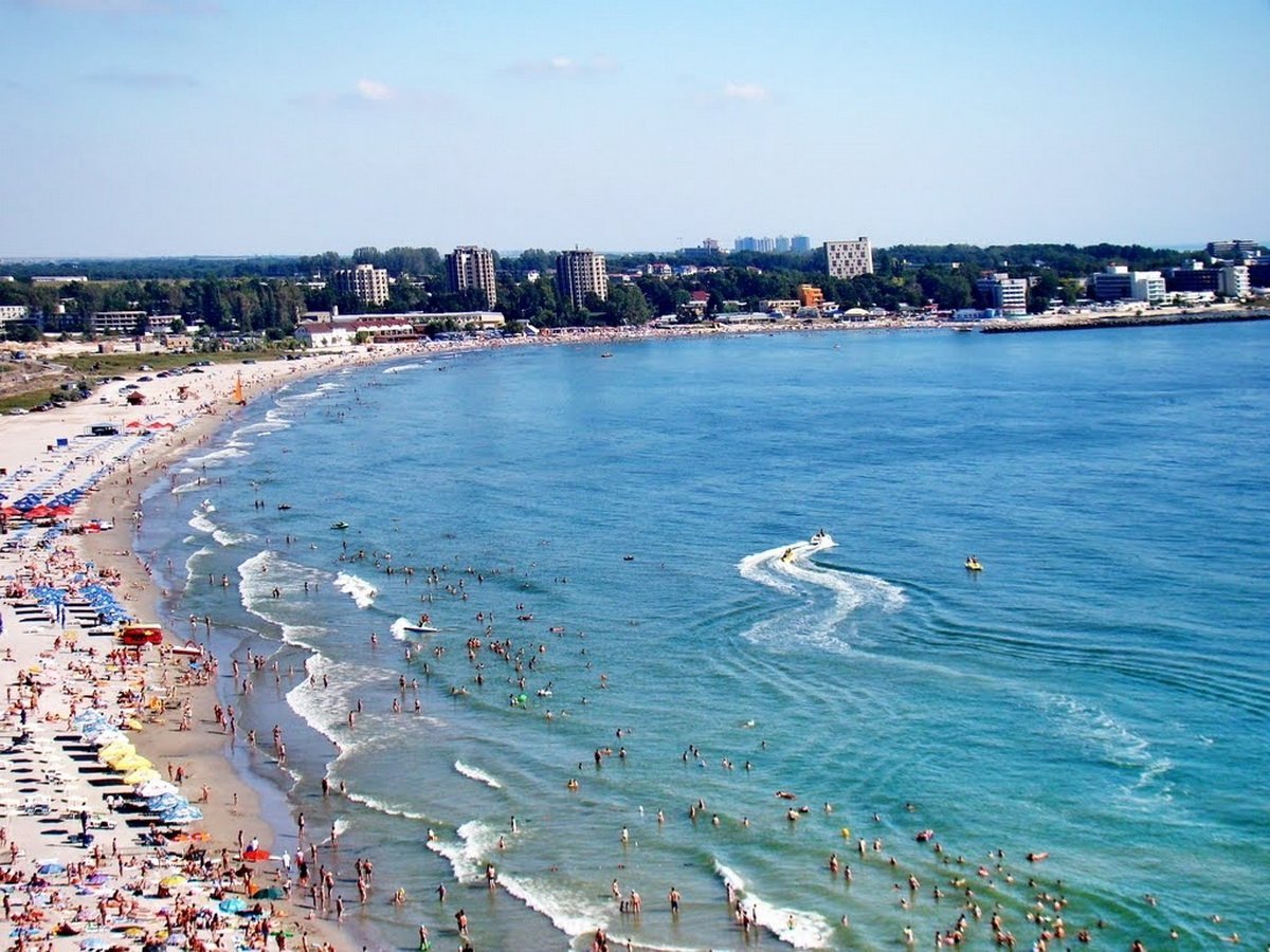 Пляжи черного моря в румынии