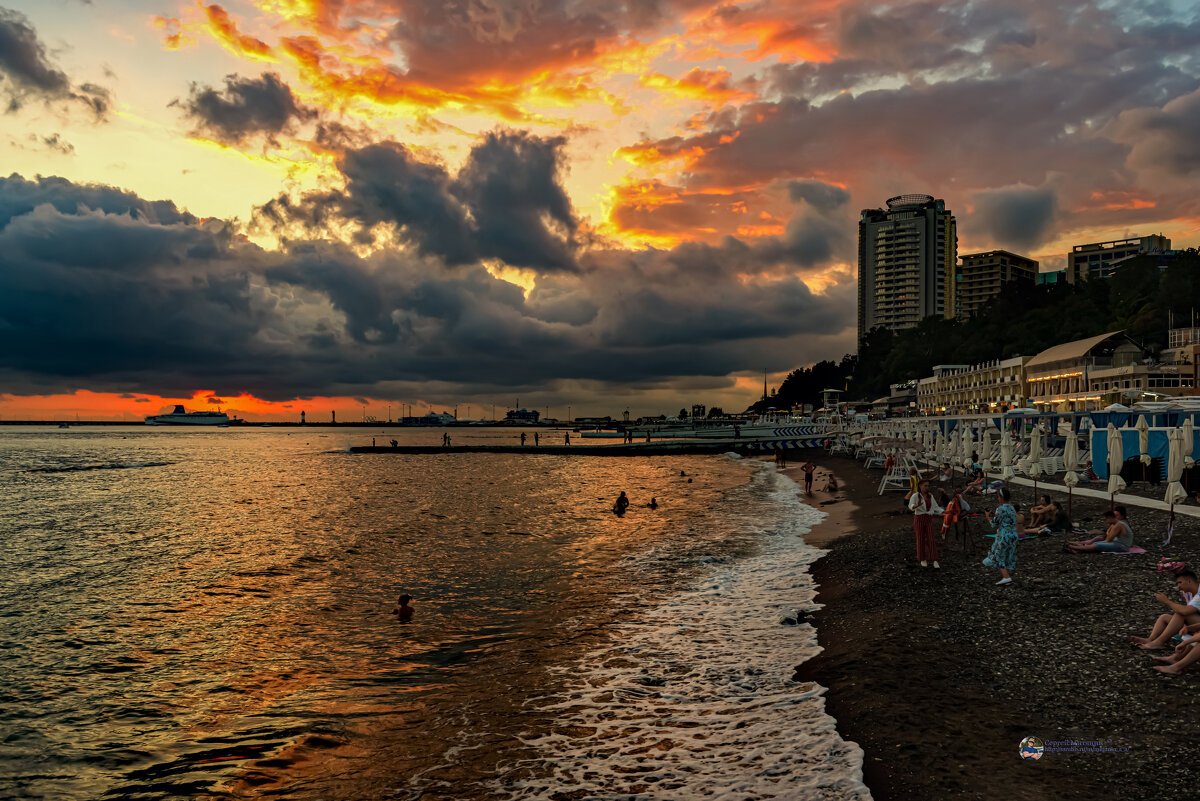 Сочи Адлер море