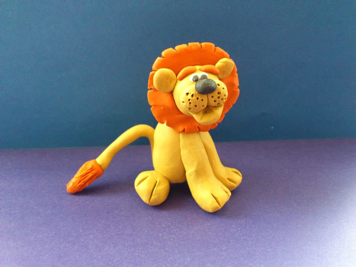 Фигурки из пластилина