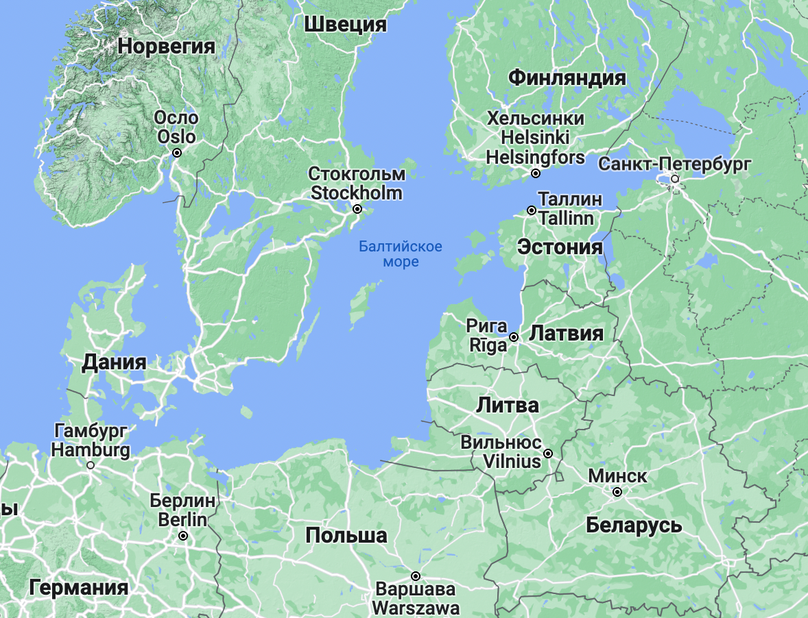 Балтийское море остров эзель