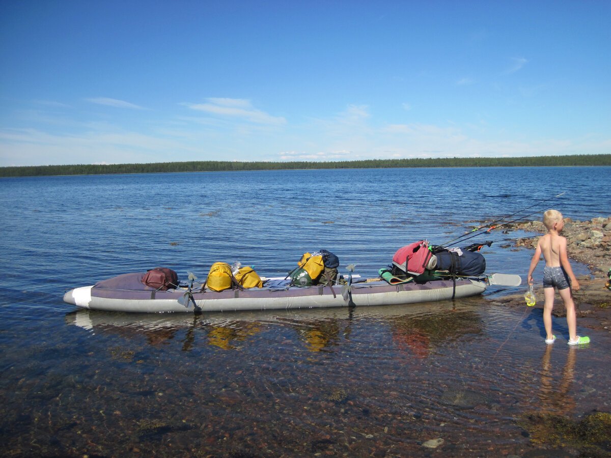 На байдарке по белому морю