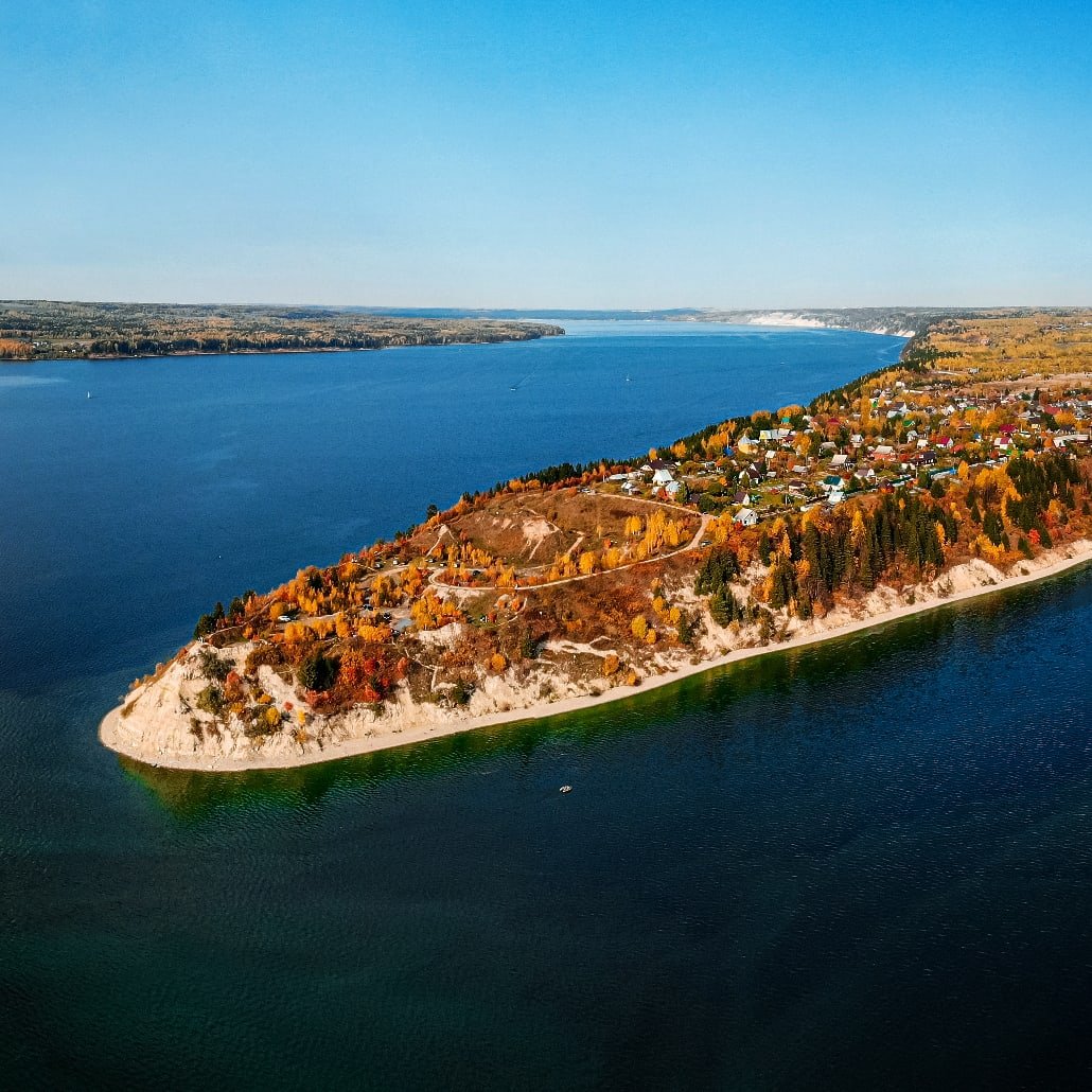 Мыс стрелка Пермский край