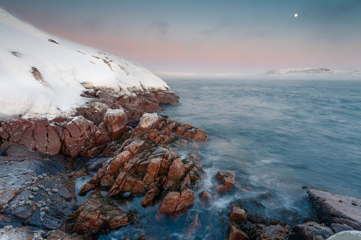 Баренцево море Териберка