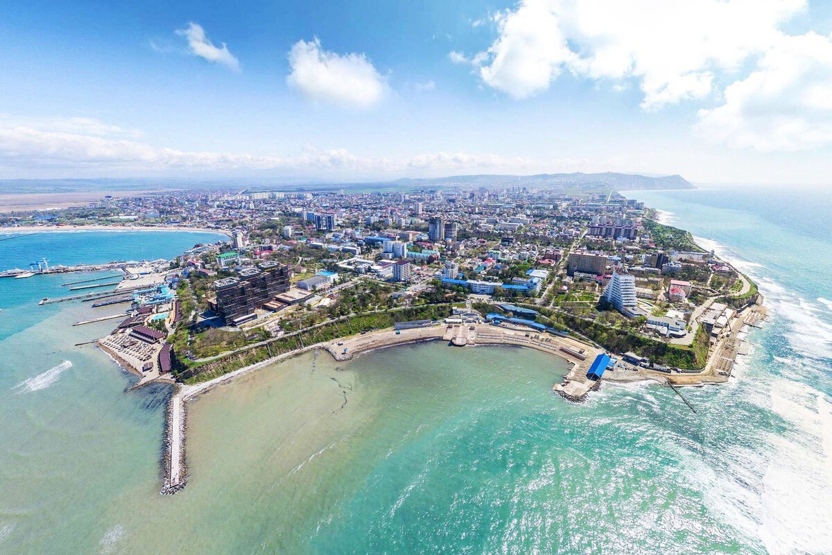 Красивые курорты краснодарского края у моря
