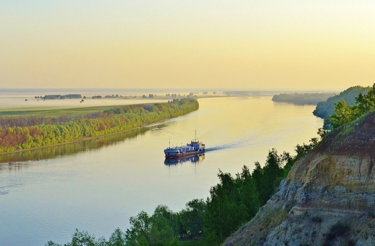 Река Иртыш Тобольск