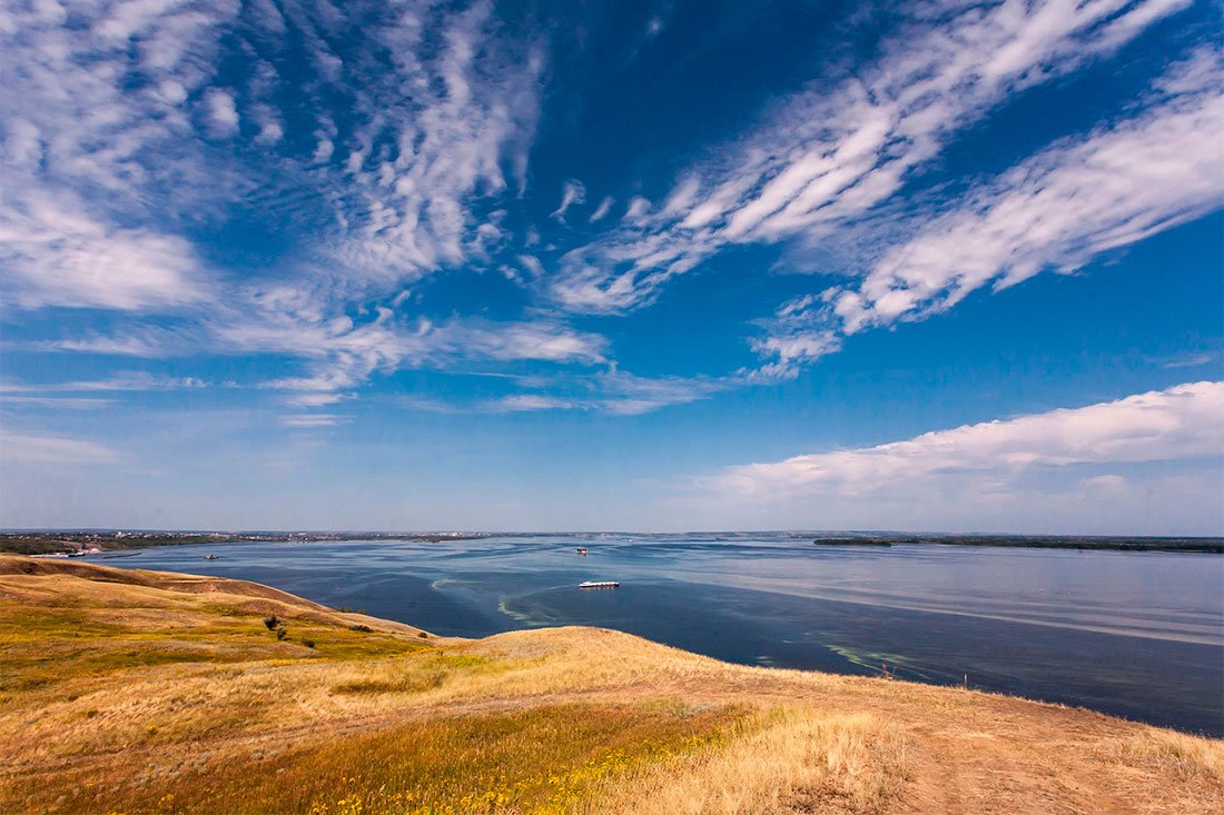 Саратовское водохранилище Самарская область
