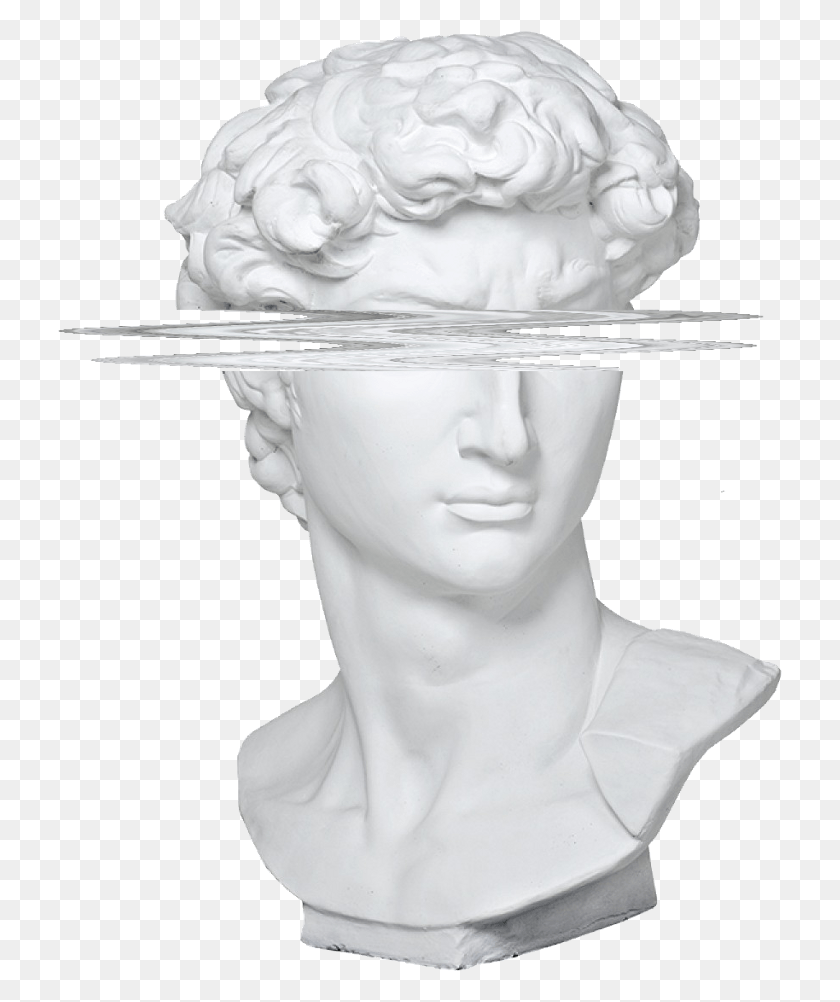 Давид Микеланджело vaporwave
