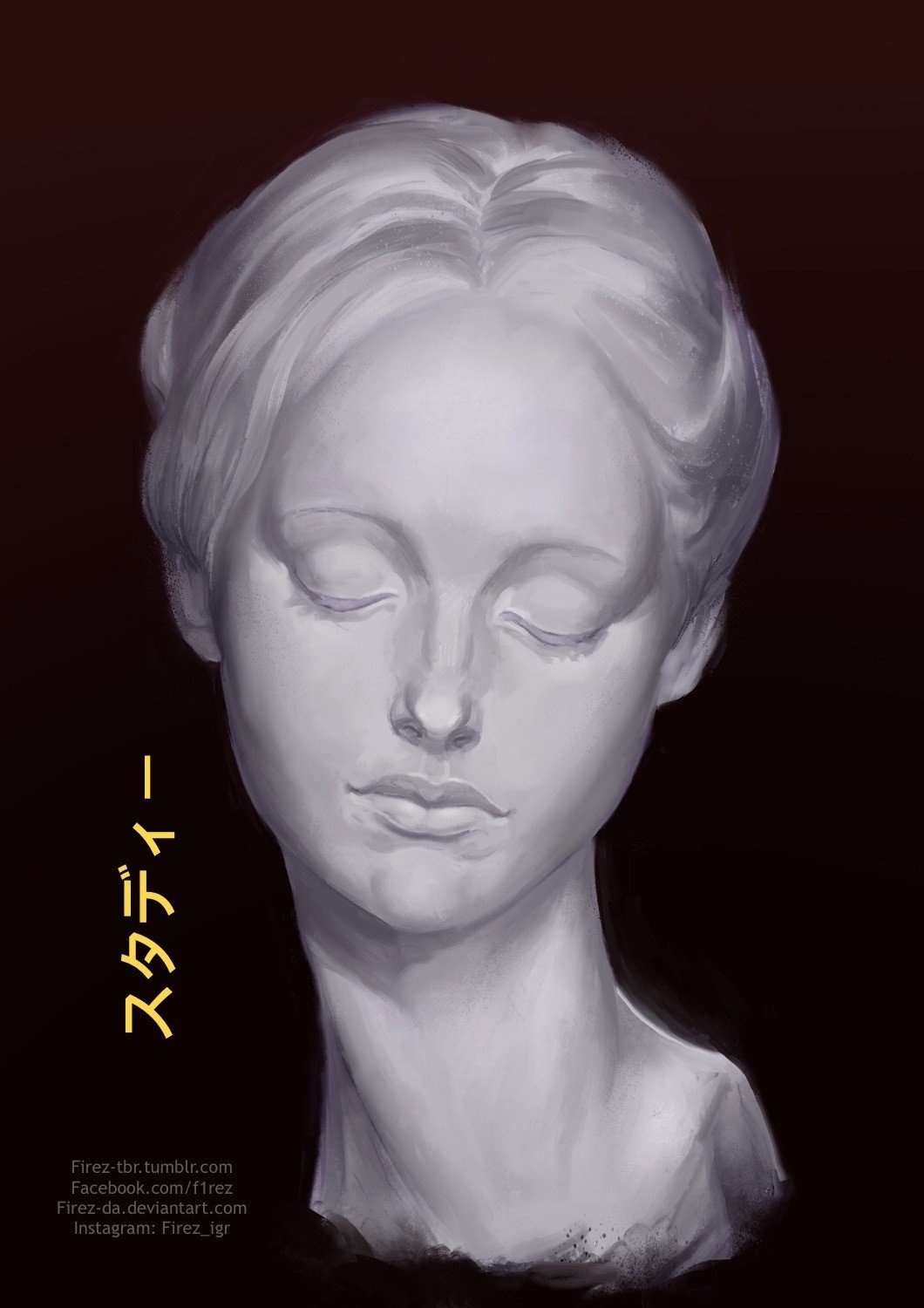 Скульптура голова
