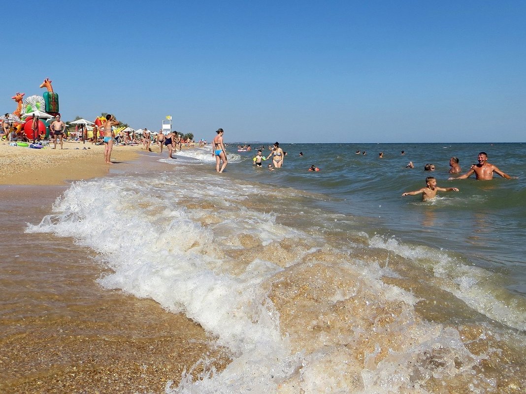 Голубицкая Азовское море