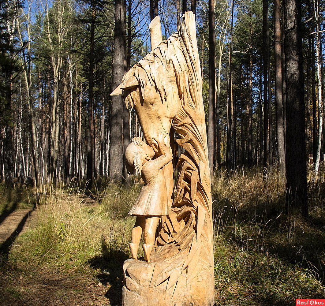 Русская деревянная скульптура