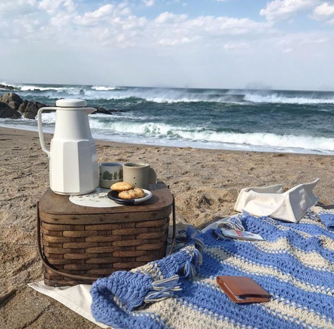 Эстетика Beach пикник