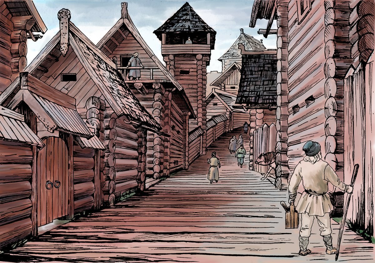 Древний Великий Новгород реконструкция