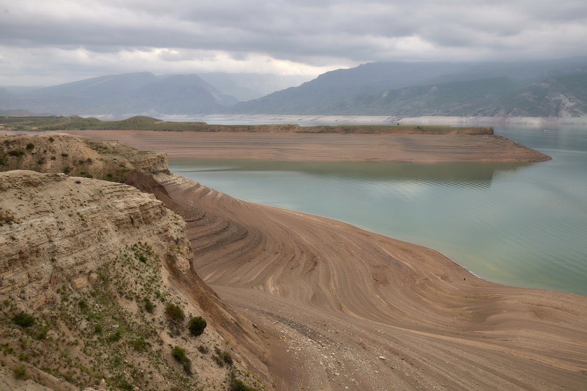 Чиркейское водохранилище в Дагестане